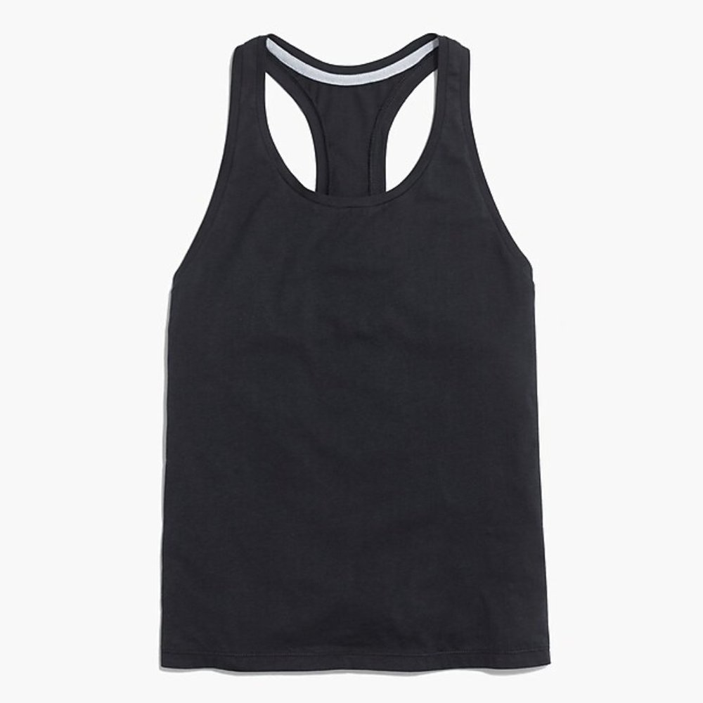J Crew Racerback Tank Pima Cotton